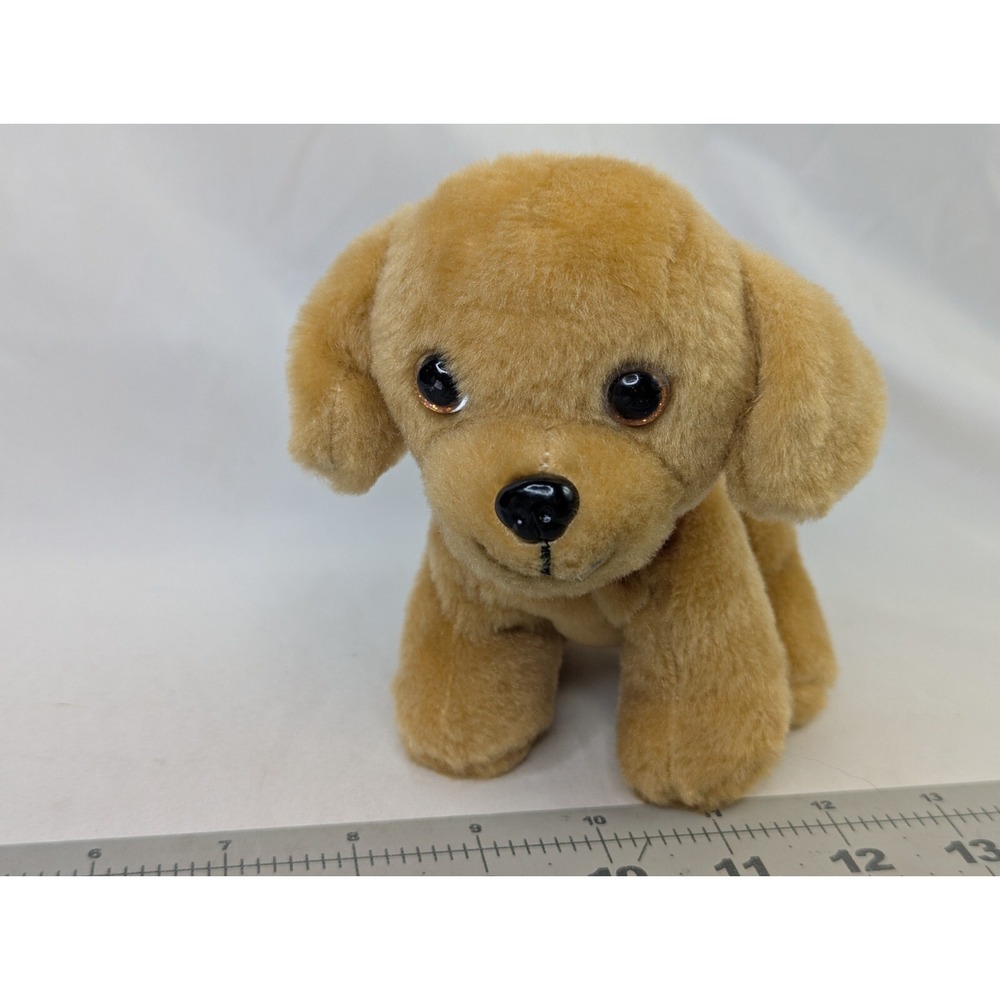 First Main Wuffles Dog Plush Puppy Brown 6 Inch 3603D Stuffed Animal Toy - Picture 2 of 9